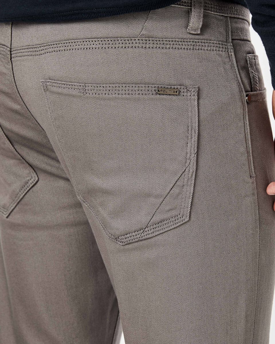 Slim Stretch Denim Jean, Gunmetal, hi-res